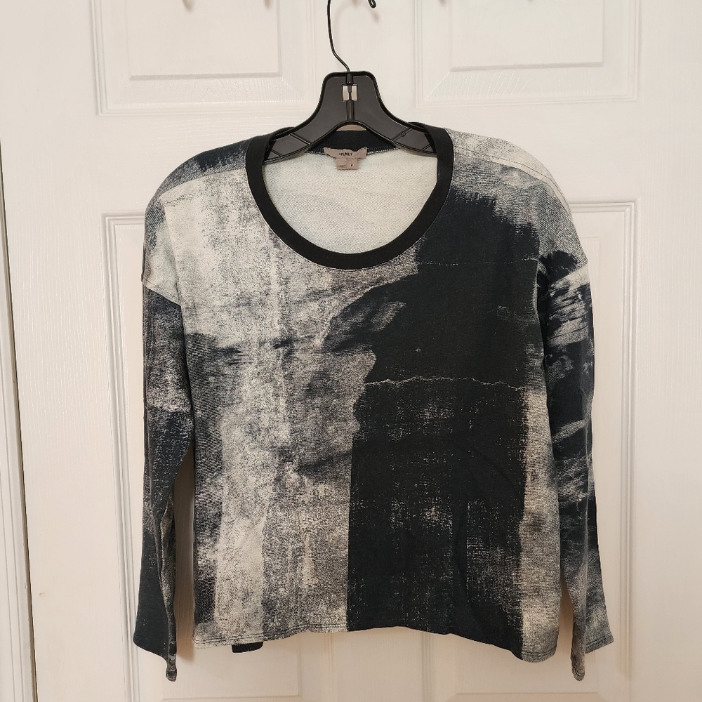 Helmut Lang long sleeve sweatshirt graphic size X-Small